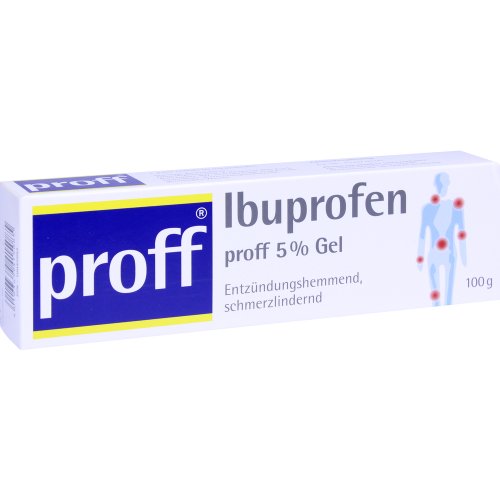 Ibuprofen proff 5 % Gel - PZN 10042092
