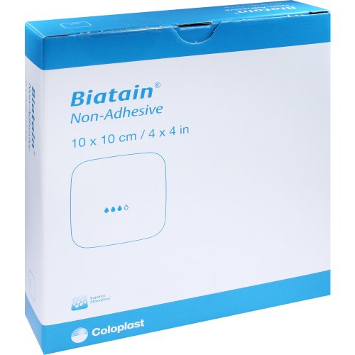 Biatain Schaumverband nichthaftend 10x10cm 3410 - PZN 10089567