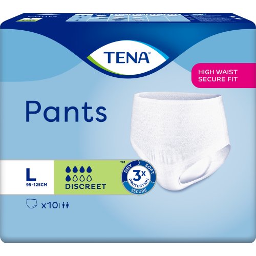 TENA Pants Discreet L bei Inkontinenz - PZN 10180782