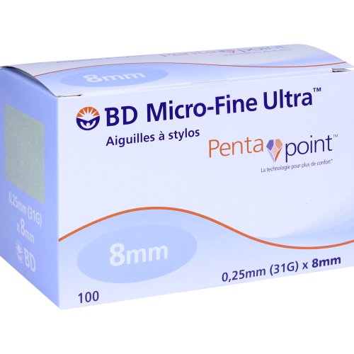 BD MICRO-FINE Ultra Pen-Nadeln 0.25x8 mm - PZN 10183668