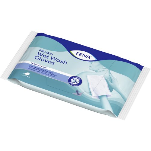 TENA Wet Wash Glove parfümfrei - PZN 10255847