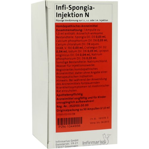 Infi-Spongia-Injektion N - PZN 01044956