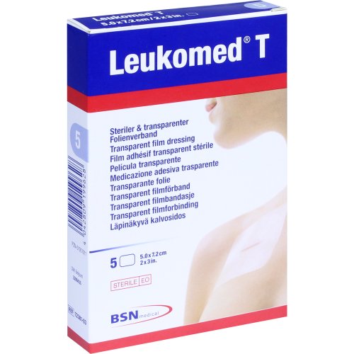 LEUKOMED TRANSP. STERILE PFLASTER 7.2x5 cm - PZN 01051011