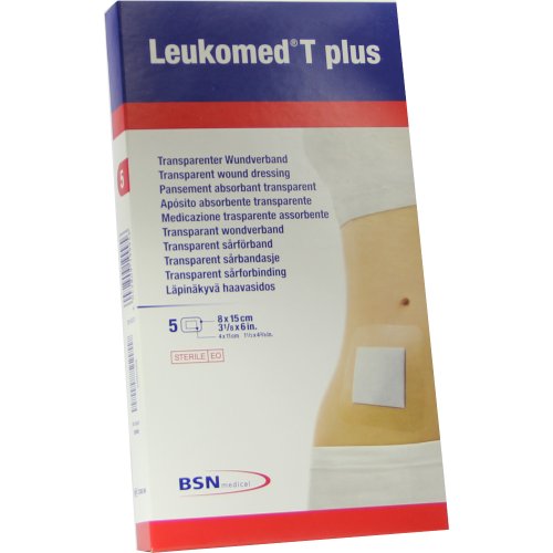 LEUKOMED TRANSP. PLUS STERILE PFL. 8x15 cm - PZN 01051212