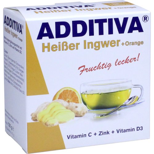 ADDITIVA Heißer Ingwer + Orange - PZN 10627562