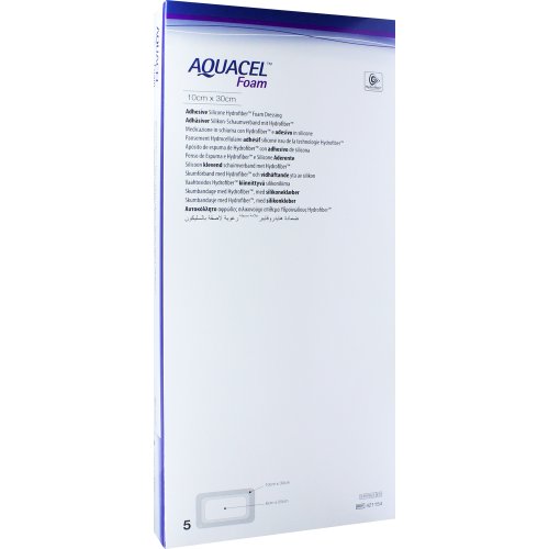 AQUACEL Foam adhäsiv 10x30cm - PZN 10818279