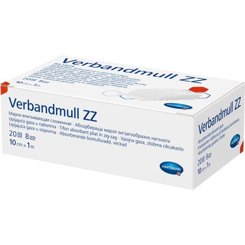 VERBANDMULL ZZ HART 1X10CM - PZN 01083703