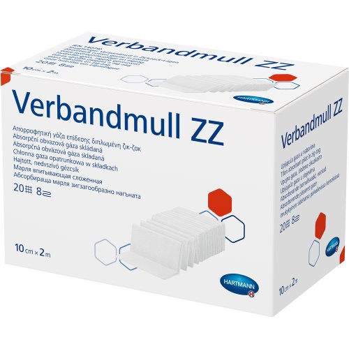 VERBANDMULL ZZ HART 2X10CM - PZN 01083726