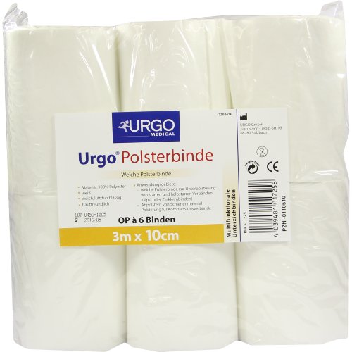 URGO Polsterbinde 3mx10cm - PZN 00110510