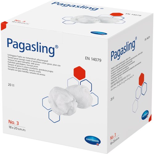 Pagasling Mulltupfer steril pflaumengroß Gr.3 - PZN 11113411