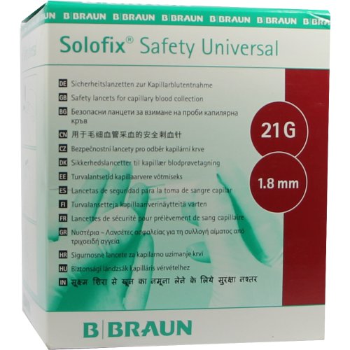 SOLOFIX Safety Universal 21G 1.8mm Stichl. - PZN 01119660