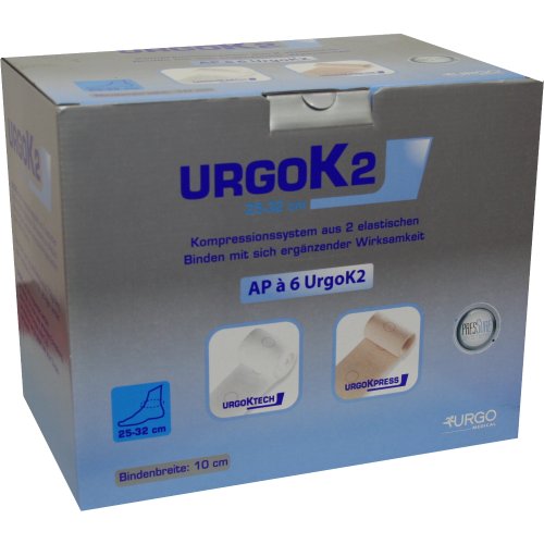UrgoK2 Kompr.Syst.Knoechelumf.25-32cm 10cm breit - PZN 01129196