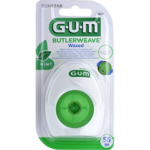 GUM BUTLERWEAVE MINT Waxed Zahnseide - PZN 11348166