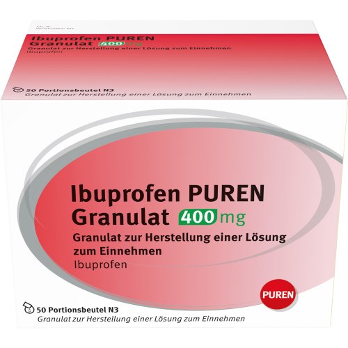 Ibuprofen PUREN Granulat 400 mg - PZN 11355143