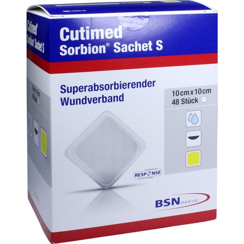 CUTIMED SORBION SACHET S 10x10cm - PZN 11361385
