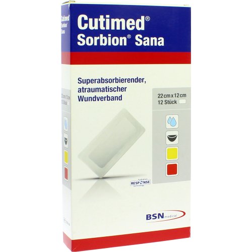 CUTIMED SORBION SANA 22x12cm - PZN 11361617