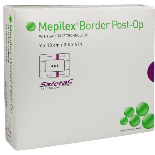 Mepilex Border Post-Op 9x10 cm Verband haftend - PZN 11639136