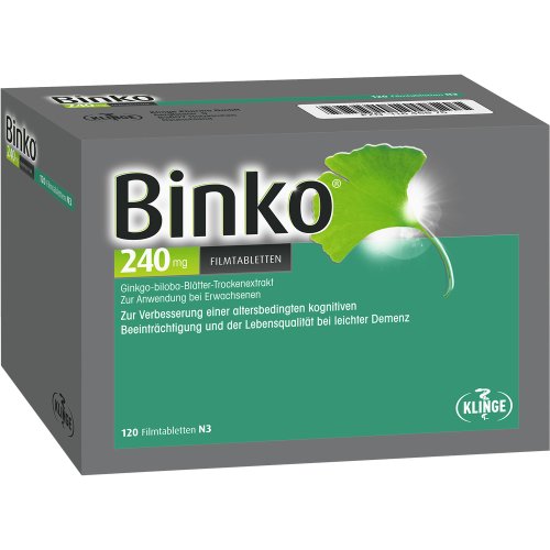 Binko 240 mg Filmtabletten - PZN 11645875