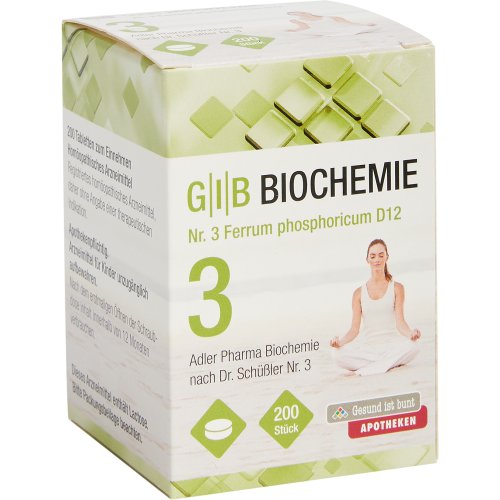 GIB Biochemie Nr. 3 Ferrum Phosphoricum D12 Adler - PZN 11664401