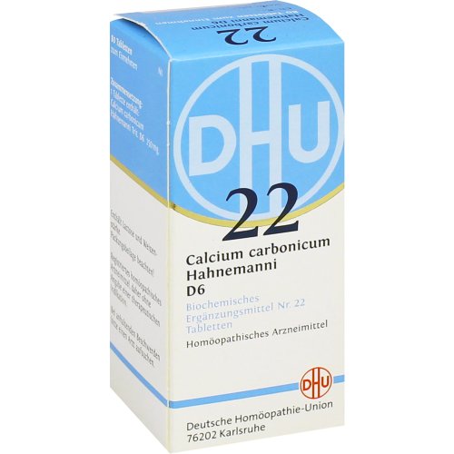 BIOCHEMIE DHU 22 CALCIUM CARBONICUM HAHNEMANNI D 6 - PZN 01196330