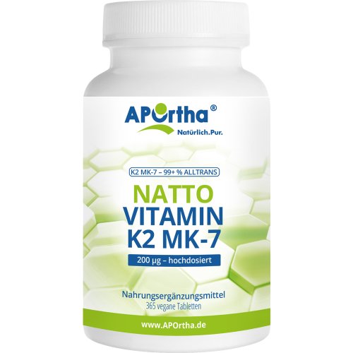 APOrtha Vitamin K2 - MK7 200 ug - PZN 13343285
