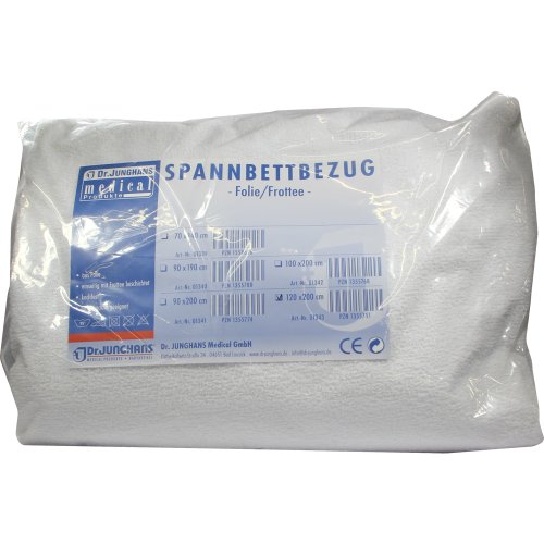 FROTTEE SPANNBETTBEZUG 120X200CM M.FOLIE - PZN 01355751