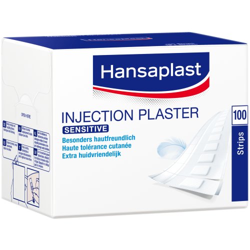 Hansaplast SENSITIVE Injektionspflaster 4.0x1.9cm - PZN 13578249