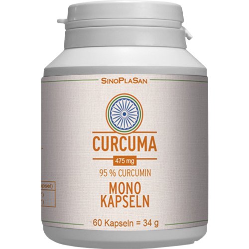 CURCUMA 475 mg 95% Curcumin Mono-Kapseln - PZN 13598134