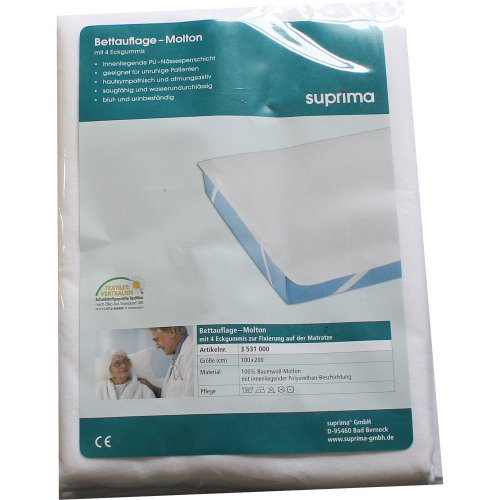 Suprima Bettauflage Art.3531 BW PVC beschi+4Eckgum - PZN 01368363