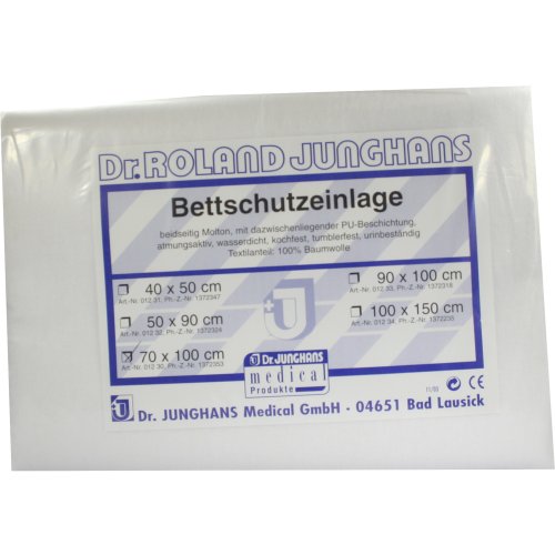 Bettschutzeinlage 70x100cm doppelseitig Molton - PZN 01372353