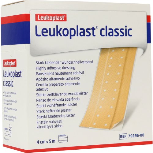 Leukoplast Classic Pflaster 4 cm x 5 m Rolle - PZN 13838199