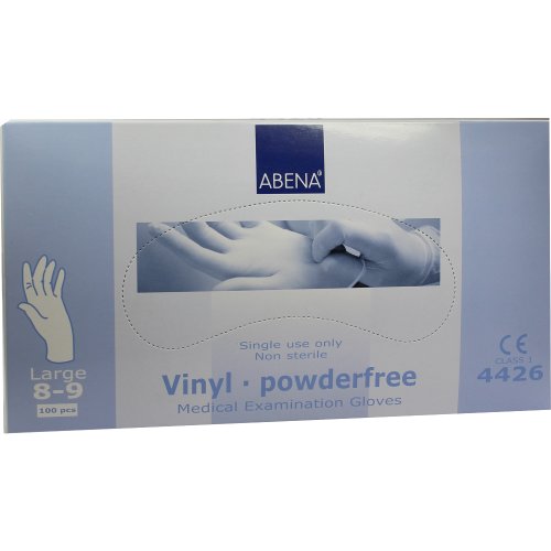 VINYL HANDSCHUHE LARGE UNGEPUDERT 4426 - PZN 01412905