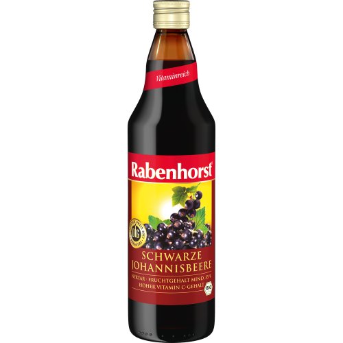 Rabenhorst Schwarzer Johannisbeer Nektar Bio - PZN 01420862