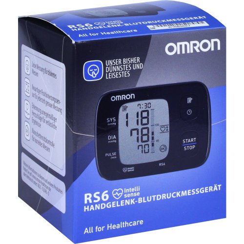 OMRON RS6 Handgelenk Blutdruckmessgerät - PZN 01476319