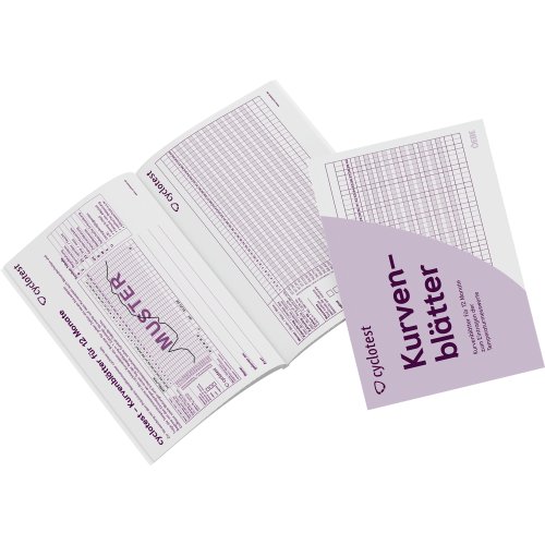 cyclotest Kurvenblätter für Fruchtbarkeitsprofil - PZN 01498580