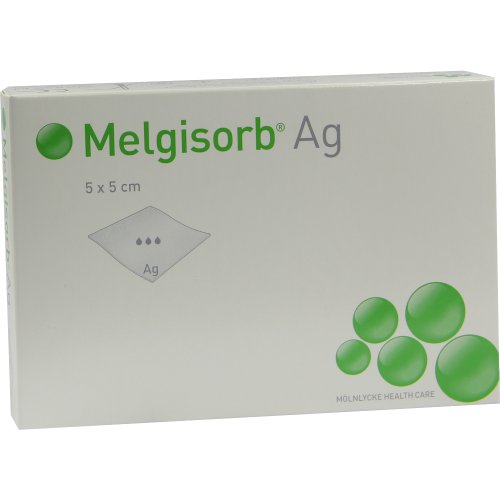 Melgisorb Ag 5x5cm - PZN 01560824