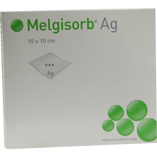Melgisorb Ag 10x10cm - PZN 01560830