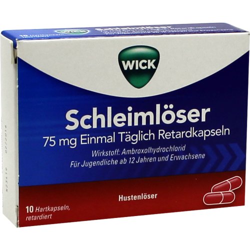 WICK Schleimlöser 75mg Einmal Täglich Retardkapsel - PZN 01616967