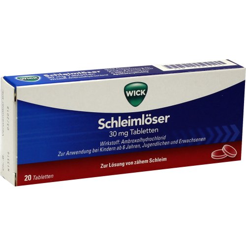 WICK Schleimlöser 30mg Tabletten - PZN 01617151
