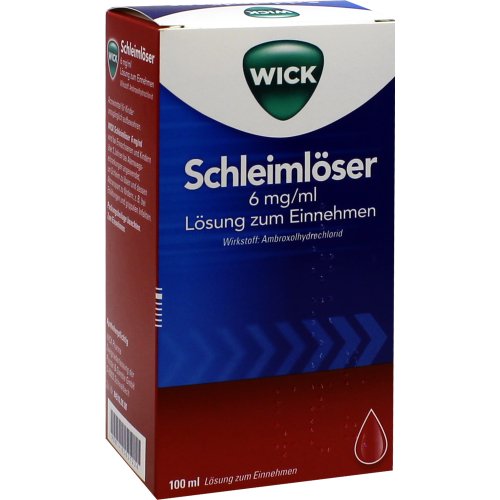 WICK Schleimlöser 6mg/ml Lösung zum Einnehmen - PZN 01617234