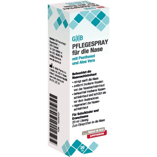 GIB Pflegespray f.d. Nase m. Panthenol + Aloe Vera - PZN 16228107