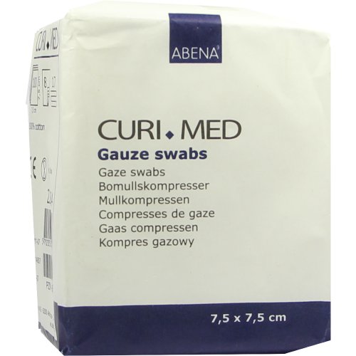 Mullkompressen 8-lagig unsteril 7.5x7.5cm - PZN 01651320