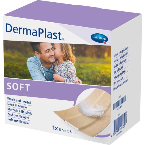 DermaPlast SOFT 6cmx5m - PZN 16600067