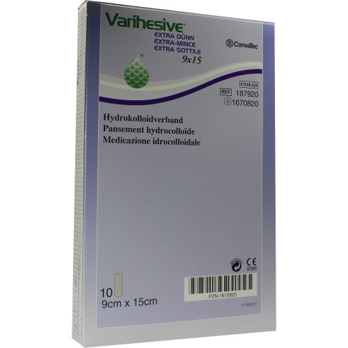 Varihesive extra dünn 9cmx15cm steril - PZN 01670820