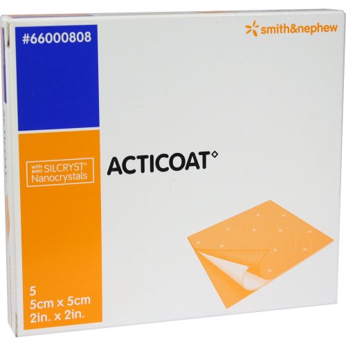 Acticoat Antimikrobieller Verband 5x5cm - PZN 01675562