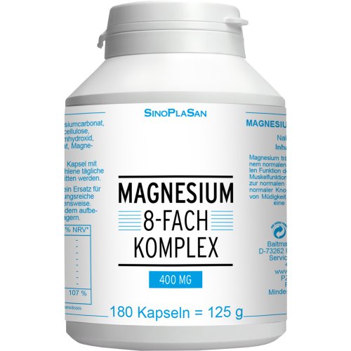 Magnesium 8fach Komplex 400 mg - PZN 16793445