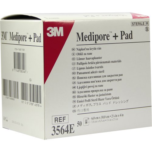 Medipore plus Pad steriler Wundverband 3564E - PZN 01681189
