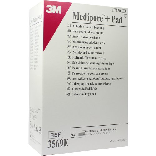 Medipore plus Pad steriler Wundverband 3569E - PZN 01681232