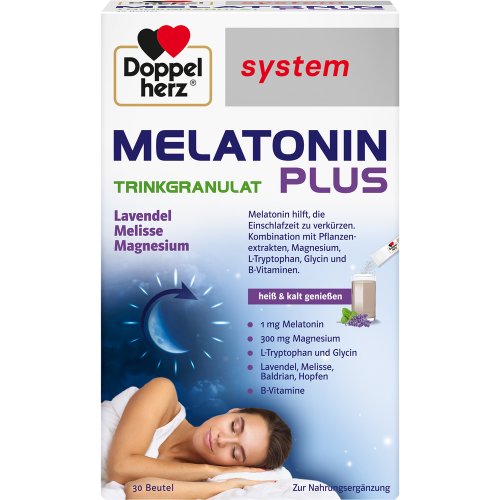 Doppelherz Melatonin Plus Trinkgranulat system - PZN 17250497