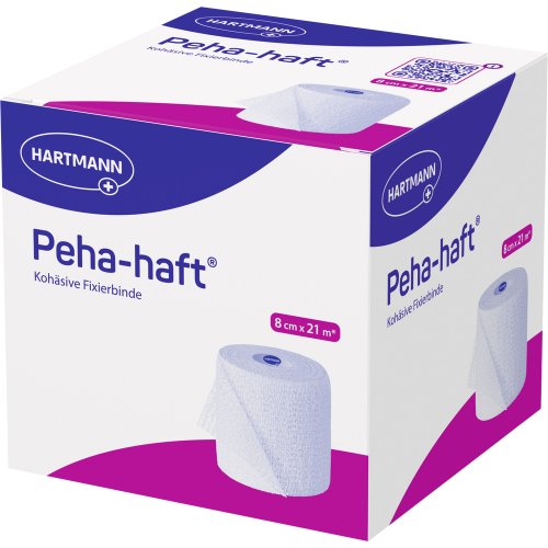 Peha-haft Fixierbinde latexfrei 8cm x 21m - PZN 17304916
